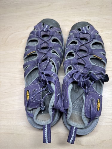 Sandalias de senderismo impermeables KEEN WHISPER púrpura/gris talla 8 - Imagen 6 de 10