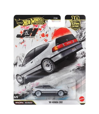 #ad 2025 HOT WHEELS PREMIUM CAR CULTURE JAPAN HISTORICS 5 #x27;88 HONDA CRX #5 5 Silver $6.99