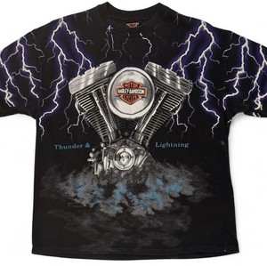 Harley Davidson Lightning Shirt | eBay