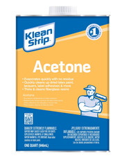 Klean Strip Acetone Special purpose Thinner 1 Quart