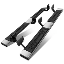 Fit 19-24 Dodge Ram 1500 Extended Cab 6.5" Rectangular Flat Board Running Board