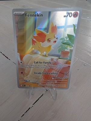 Fennekin MEP 080 Holo Mega Evolutions Promo (Pokémon Center Exclusive) Near Mint