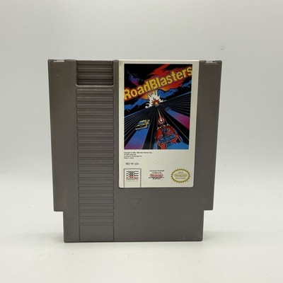Nintendo NES Road Blasters Tested & Working Authentic Official Mindscape 1990