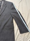 Lauren Ralph Lauren Men’s 44S Gray Blue Wool Houndstooth Sport Coat Blazer — photo 10