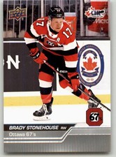 2023-24 Upper Deck CHL Brady Stonehouse #62 Ottawa 67's