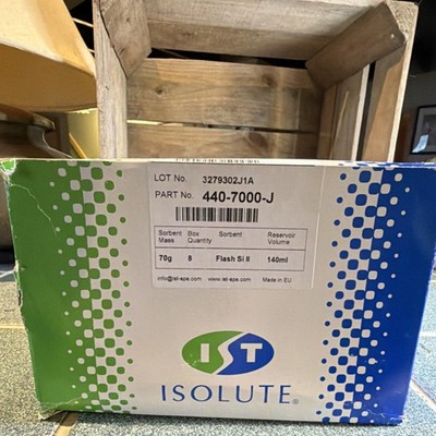 International Sorbent Technology Isolute Flash Si II Column 70g Box of 8 440-70 