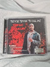 TUPAC SHAKUR THEY'RE TRYIN TO KILL ME CD NEW EXPLICIT 2PAC HIP-HOP AUSTRALIA 12c