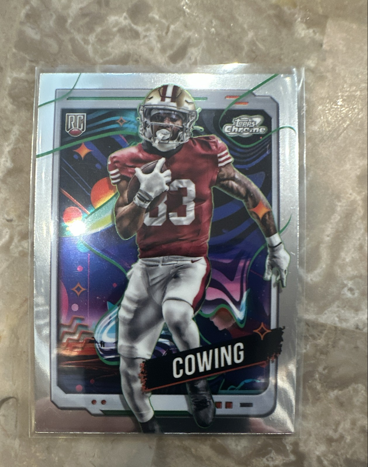 Jacob Cowing Topps Cosmic Chrome #183 Base