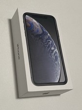 BOX ONLY Apple iPhone XR Black 64GB Replacement