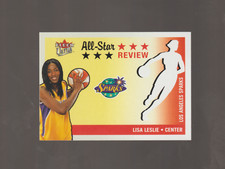 lisa leslie 2003 aaa- star review,southern cal,morningside hs,inglewood.sparks