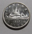 1962 Canada Silver Dollar — photo from another recent sale