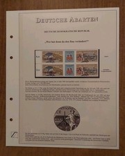Deutsche Abarten,  DDR,  " Wer hat denn da den Bau ver&auml;ndert "