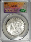 1900 CAC MS64 MORGAN DOLLAR WG3