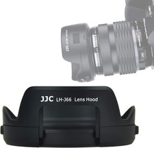 JJC LH-J66 Reversible Dedicated Bayonet Lens Hood for Olympus M. Zuiko Digital E
