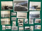 WW2 HMS Colossus Aircraft Carrier 1945 Far East Cruise - Original OOAK Photos