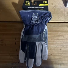 Revco TIG Welding Glove Black Stallion T50 Premium Grain Goatskin CottonBack XXL