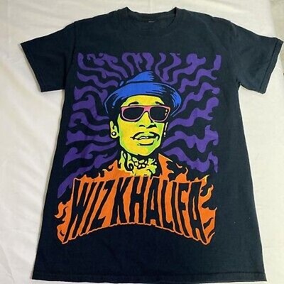VTG Wiz Khalifa Rapper Shirt Unisex Concert S to 5XL | eBay