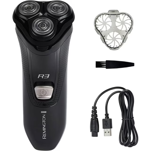 REMINGTON R3 Style Series Men's Rotary Shaver, Wet/Dry Rechargeable ...