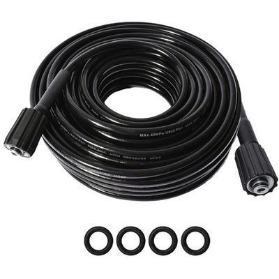 #ad 25FT High Pressure Washer Extension Hose 1 4quot; inch M22 14mm 15mm Fittings Kin... $27.81