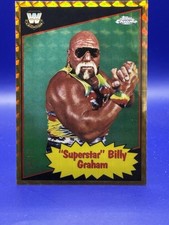 2025 Chrome WWE 1985 Topps Legends Gold Refractor /50 Superstar Billy Graham