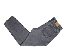 Vintage Made In USA H.I.S. 32x30 Black Jeans Medium Wash Actual 33”x30 1/2”