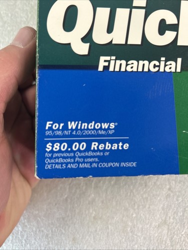 Intuit QUICKBOOKS 2002 Basic Financial Small Business Software With Key Read - Afbeelding 10 van 10