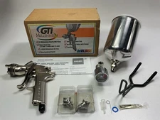 Devilbiss GTI-620G GTi Millennium HVLP Gravity Feed Paint Spray Gun (W/ 3 Tips)