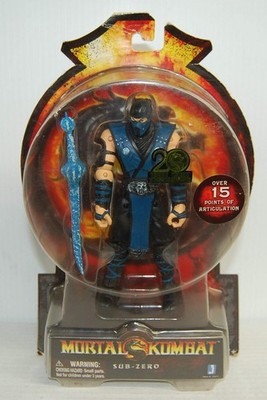 Mortal Kombat Sub-Zero 6  Figure MK9 20th Ann. 2011 Jazwares