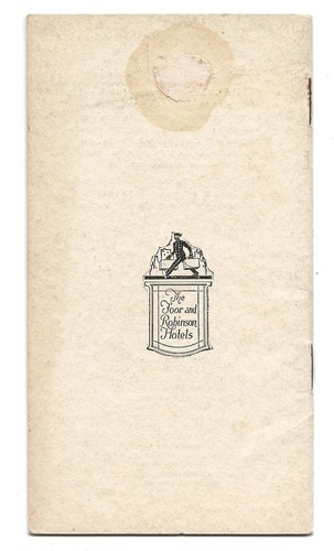 Asheville NC - 1920S The GEORGE VANDERBILT Hotel Promotional Booklet / Brochure - Picture 5 of 5
