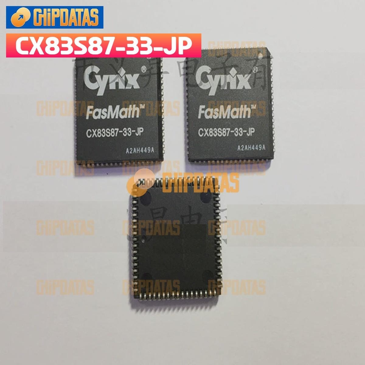 1PCS Cyrix CX83S87-33-JP Math Coprocessor FPU 33MHz PLCC-68 for