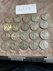 20 90% silver Walking Liberty Half Dollars- Junk Silver-  lot W1