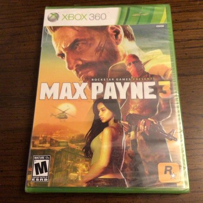 Max Payne 3 (Microsoft Xbox 360, 2012) New. Factory Sealed Package.