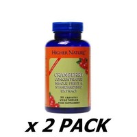 2 Pack Of Higher Nature Cranberry 90 Capsule 2 Pack Of Higher Nature Cranberry 90 Capsule