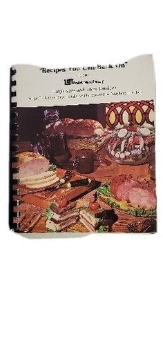 Vintage Kochbuch Quittungen, auf die Sie auf USA 1. Maryland Bancorp Mitarbeiter setzen können - Bild 2 von 8