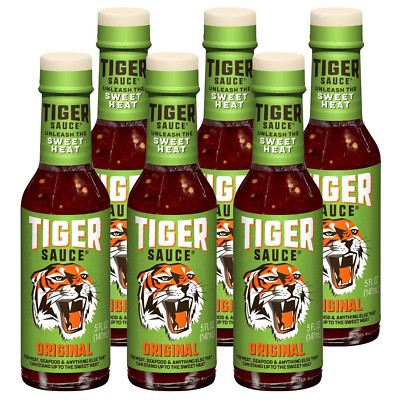 Try Me Sauces Tiger Sauce, Original, 5 Fluid Ounce (Pack of 6)