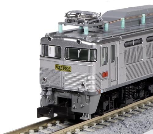 【ほぼ未使用】KATO 3067-3 EF81-300 KATO N Scale EF81 300 JR Freight Updated Car (Silver) 3067-3