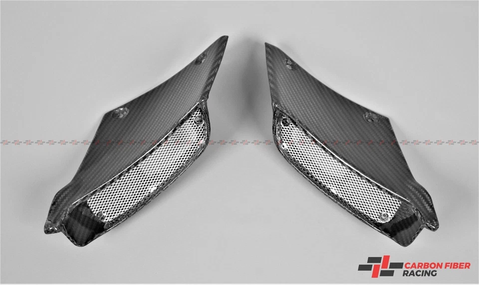 Cubiertas de admisión de aire Ducati Diavel 2011-2014 - 100 % fibra de carbono Foto 3 de 3