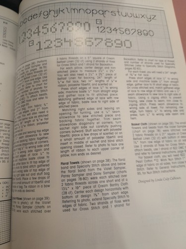 Sweeter Than The Rose Needlepoint A Leisure Arts Publication Very Nice Condition - Picture 14 of 15
