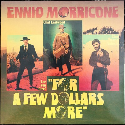 Rare Collector Item - Ennio Morricone   For A Few Dollars More - Purple Vinyl M