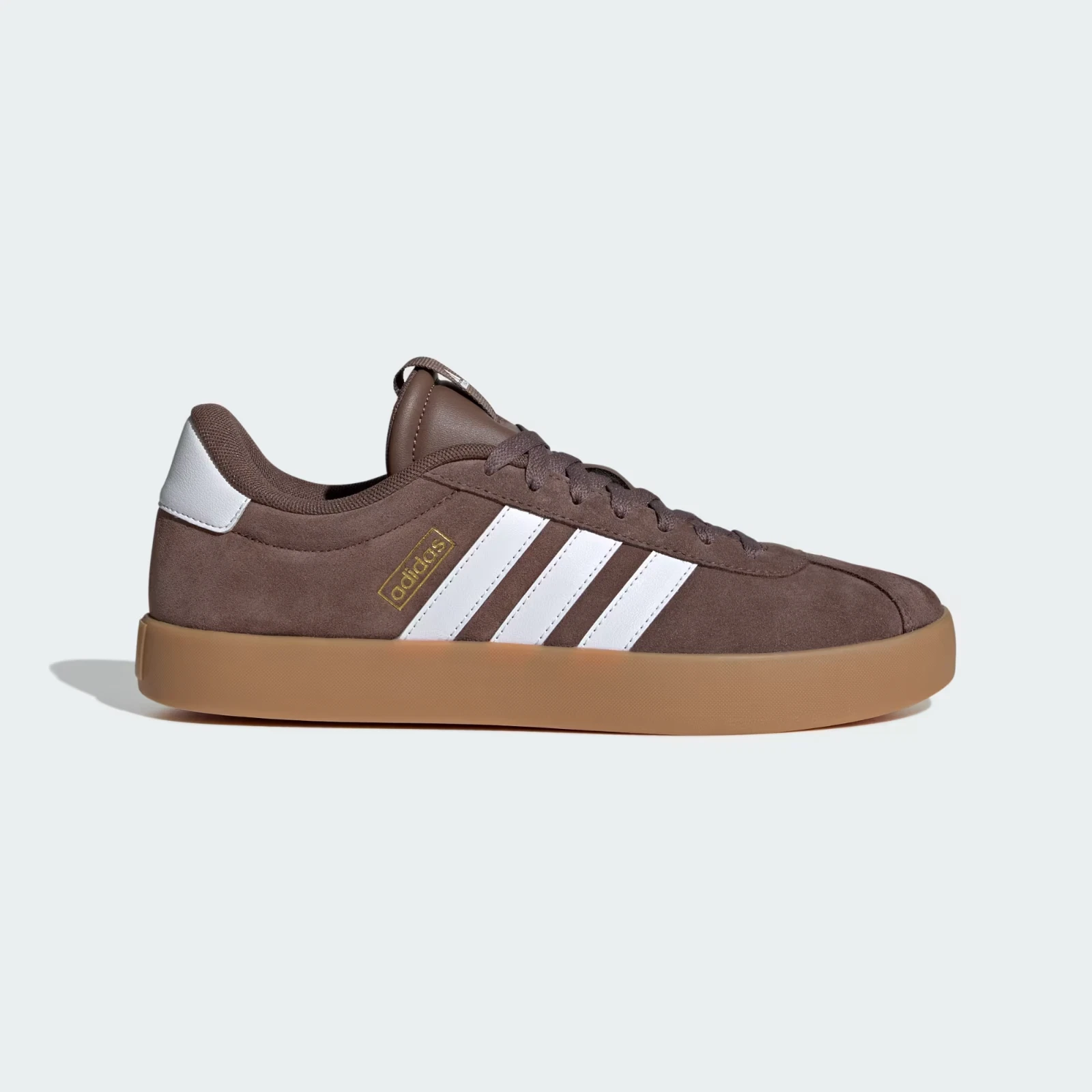 Adidas VL COURT 3.0 SHOES in Brown and White