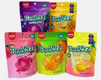 Peelerz Gummy 5 Pack Assorted Flavors TikTok Viral 5x 170g ea