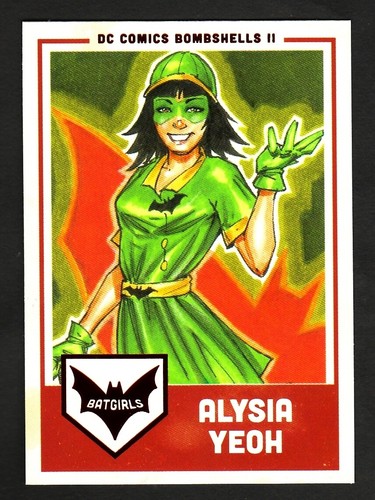 dc-comics-bombshells-ii-2-batgirls-insert-card-g6-alysia-yeoh-ebay