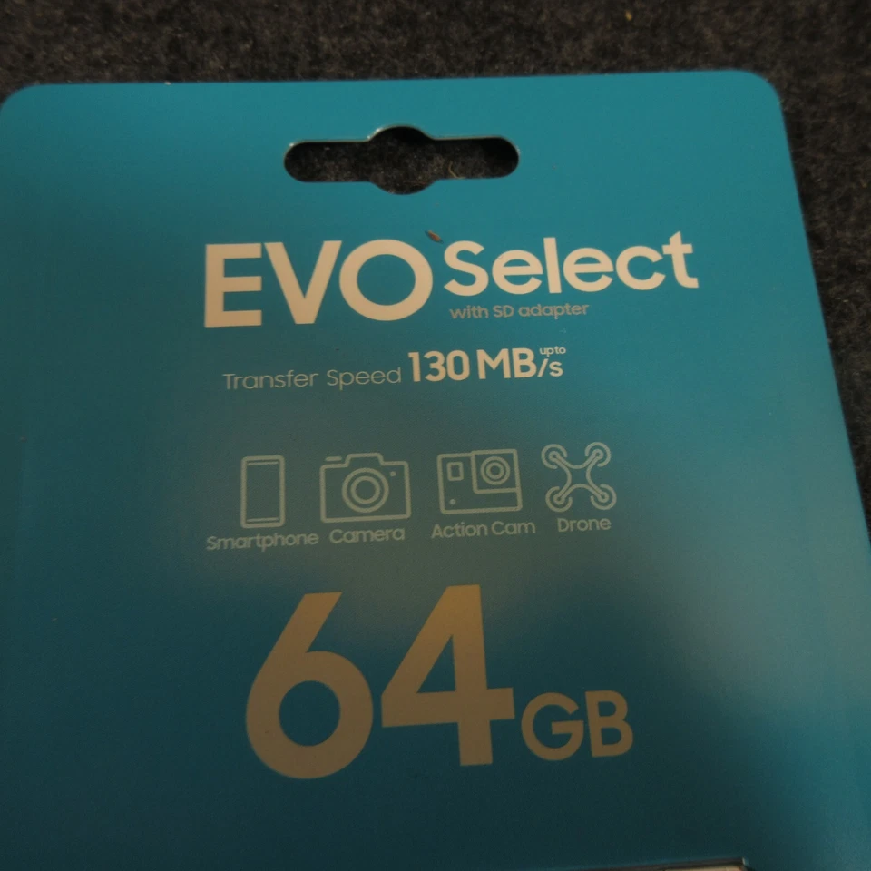 NEW Samsung EVO Select 64gb MicroSD Card with SD Card Adaptor microSDXC FHD - Image 3 of 4