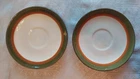 Stangl Pottery Orchard Song Saucer Replacement Set Of 2 Mid Century