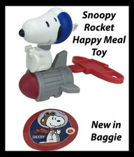 New In Bag 2018 McDonald's Happy Meal Toy McPlay Peanuts Astronaut Snoopy 3