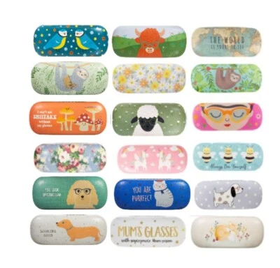 Lesebrille Hartschale Hülle Spec Halter Fun Design Erwachsene Kinder Sass & Belle