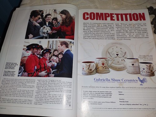 Majesty Magazine Princess Kate Count Down To The Royal Wedding Collectors Ed #32 - Imagen 4 de 9