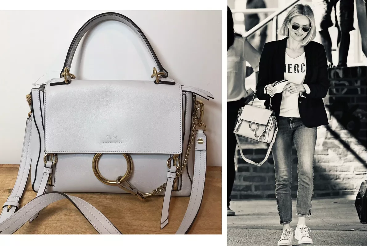 street style chloe faye bag