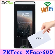 ZKTeco XFace600 Face Facial Recognition 5" Fingerprint Time Attendance Machine
