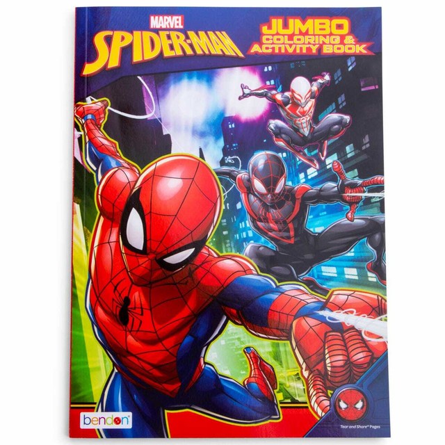 10 Jumbo Spiderman Coloring Books: Unleash Your Inner Superhero